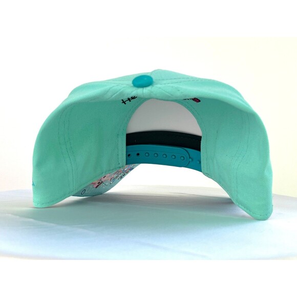 Rare Tokidoki x Hello Kitty Aquamarina Mermicorno New Era Teal Hat Cap HTF main image 4